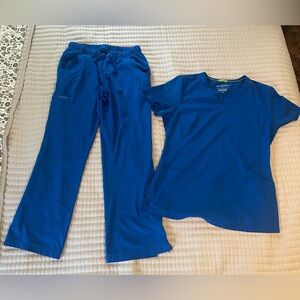 Healing Hands Blue Pajama Set